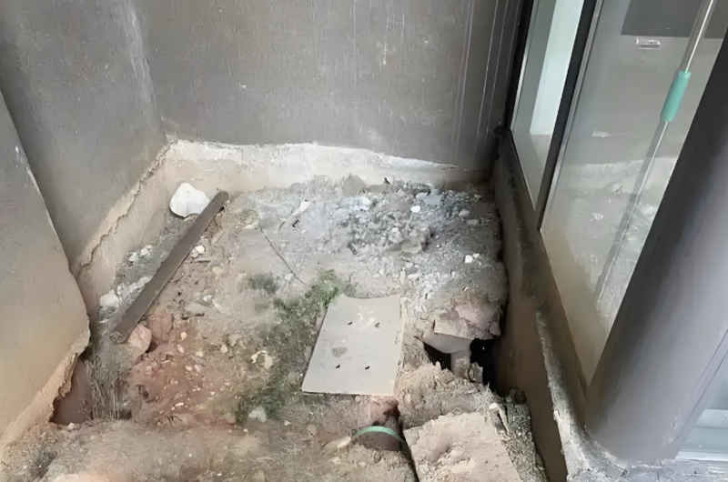 房屋基礎下沉